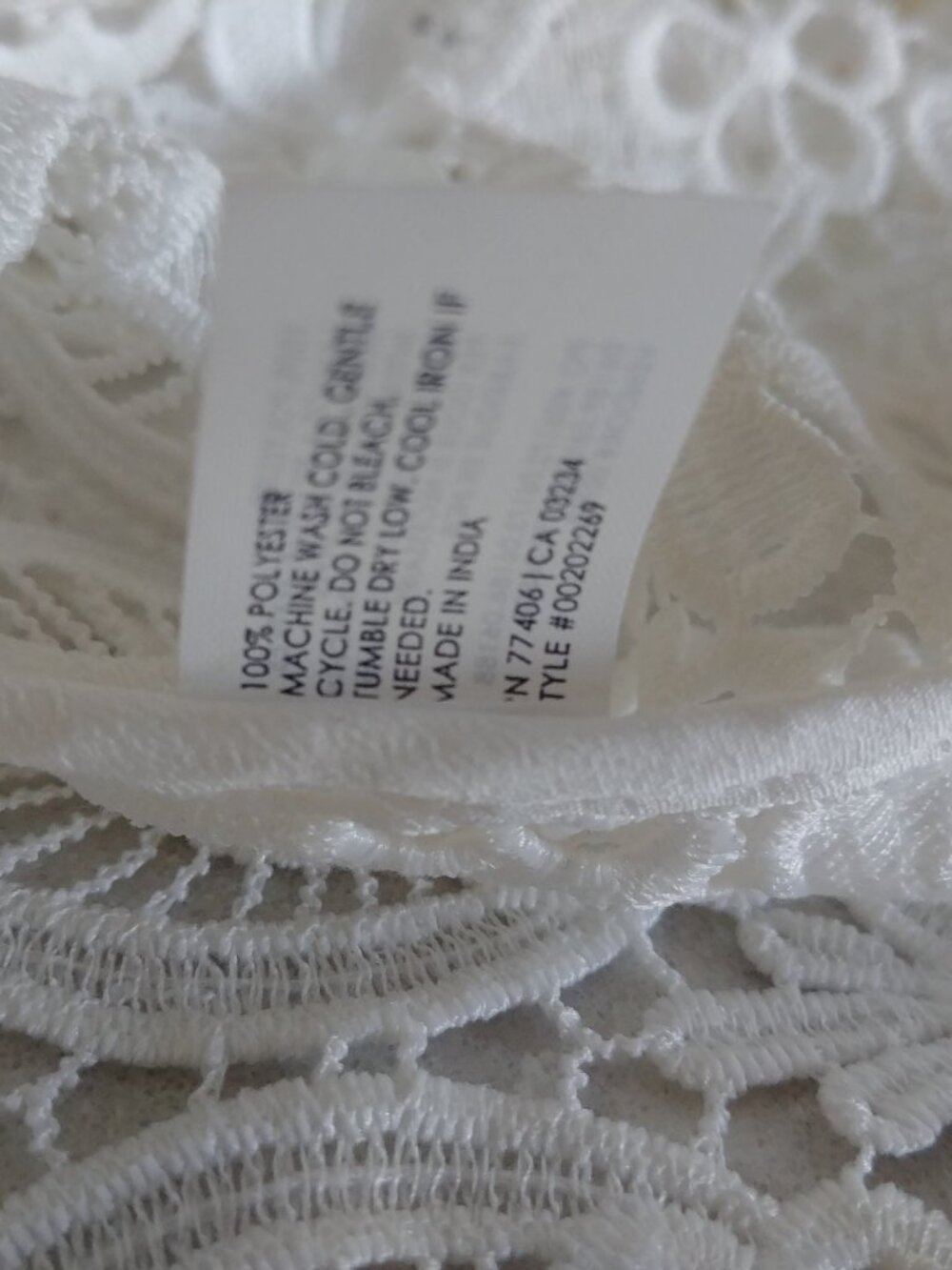 Club Monaco size 8 white cutout lace mini dress sheer - Picture 11 of 16